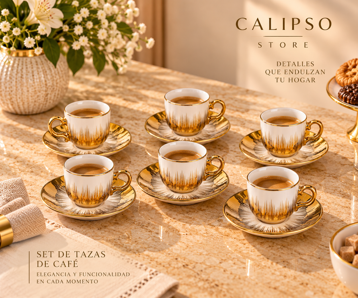 Set de Tazas de Café