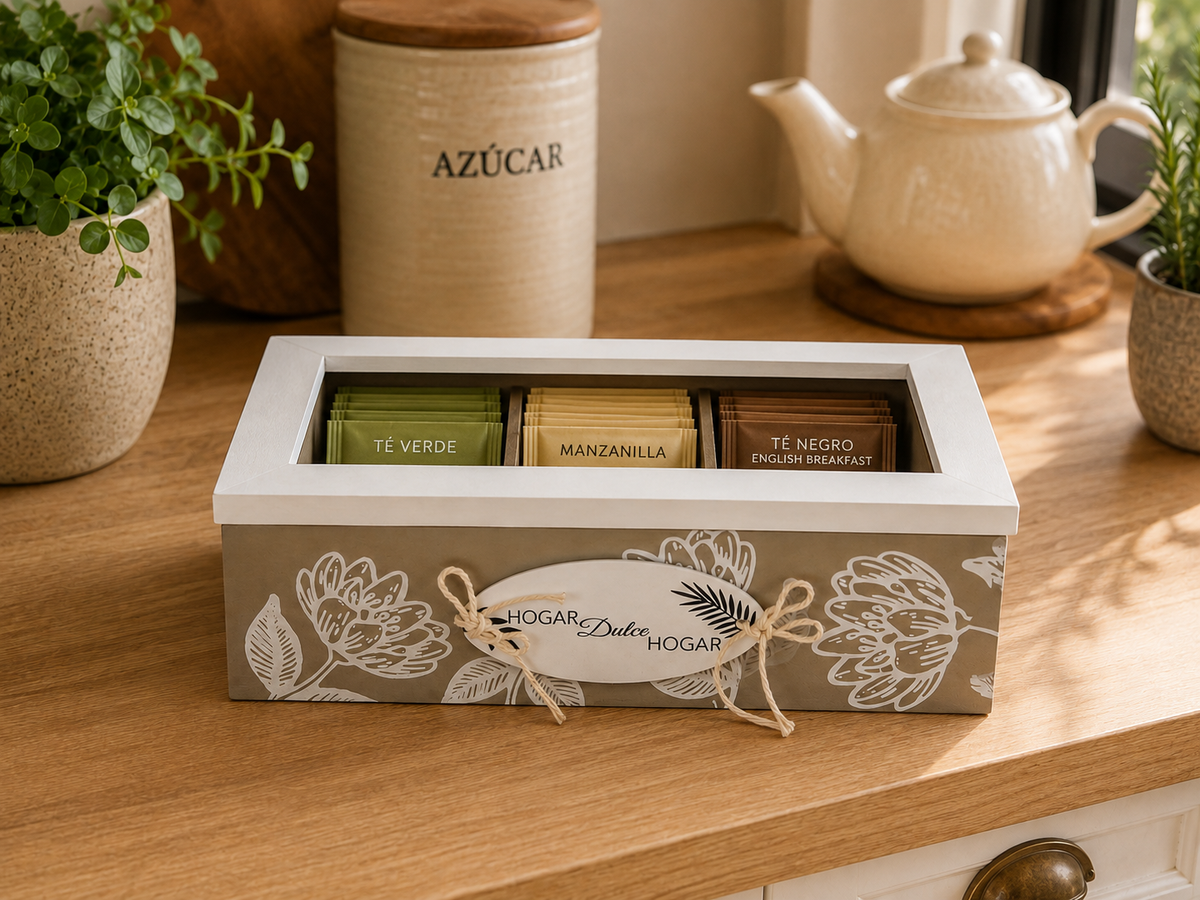 Caja Organizadora de Té