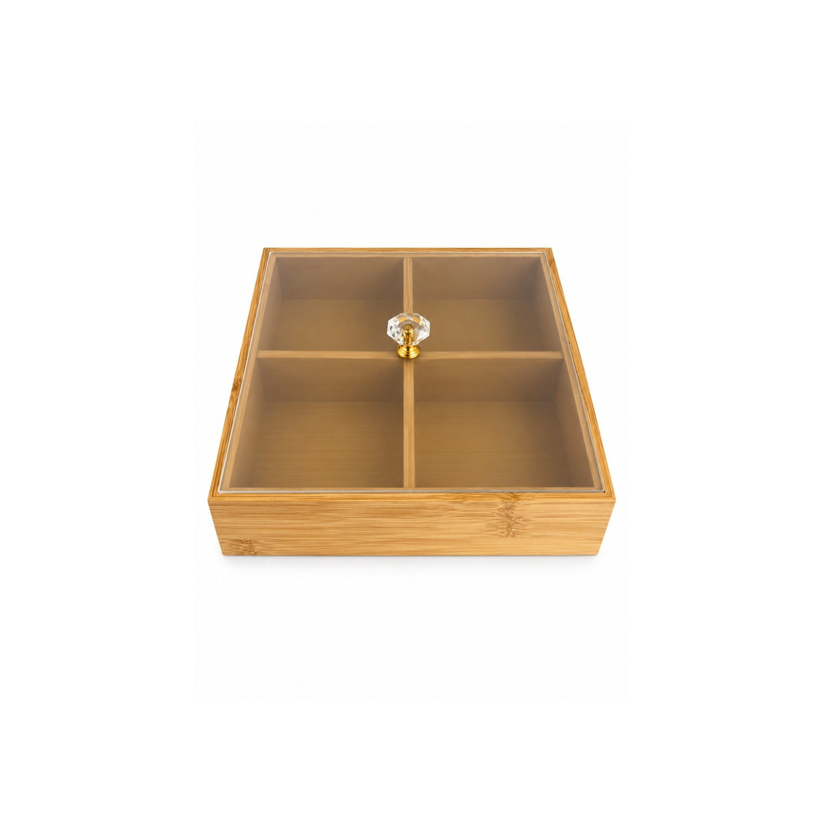 Caja Organizadora de Bambú