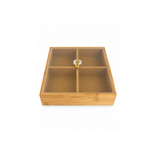 Caja Organizadora de Bambú