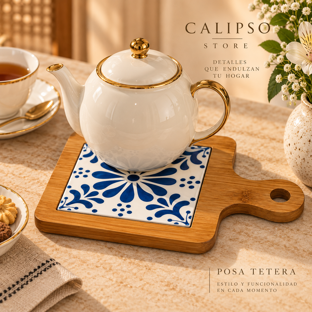 Tabla de Madera con Diseño Decorativo
