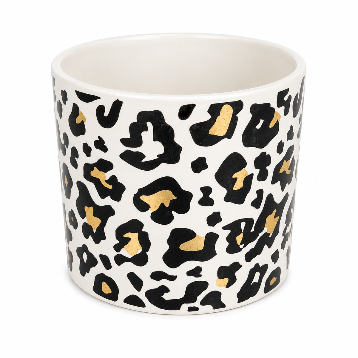Macetero Decorativo Cerámico Animal Print